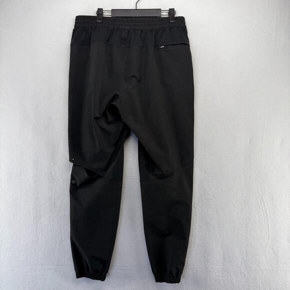 Lululemon License To Train Joggers men's large Black Cuffed Training Gym READ - Picture 5 of 10